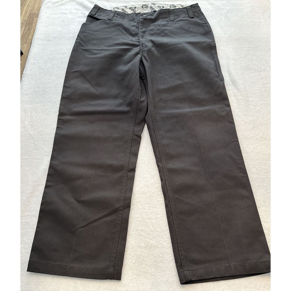 NEW Ben Davis 36 DARK GRAY Gorilla Cut - Wide Leg Baggy Grunge Skater Mens Denim - Picture 7 of 10